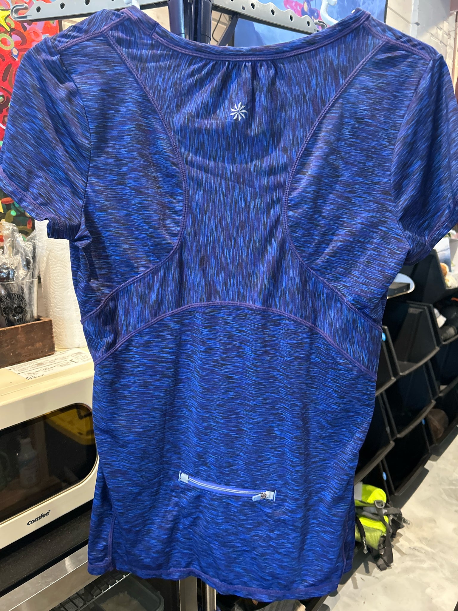 Size S Athleta Short Sleeve Bike/Running Shirt