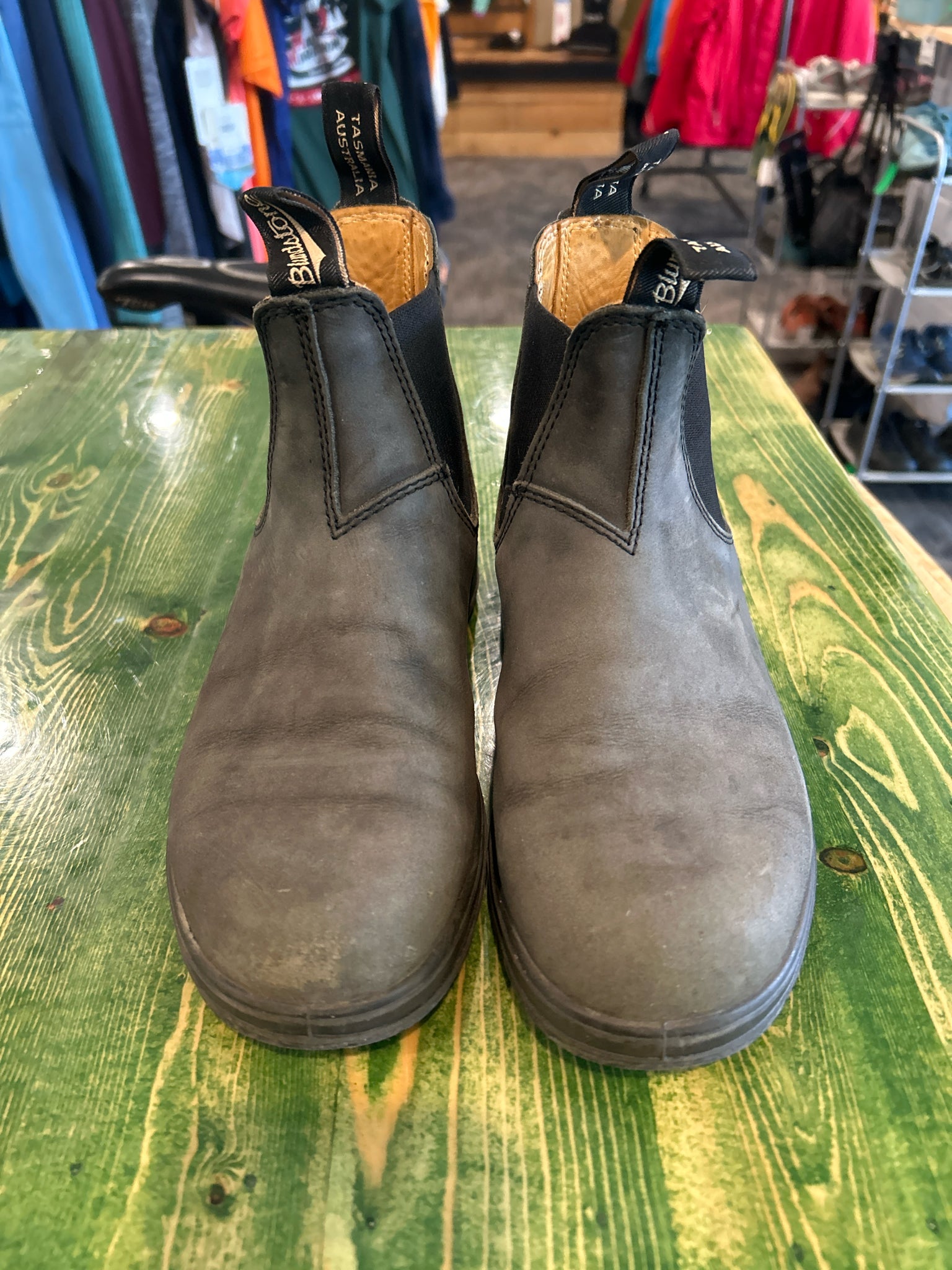 Bloodstone Classic Chelsea Size 8 Charcoal Boots