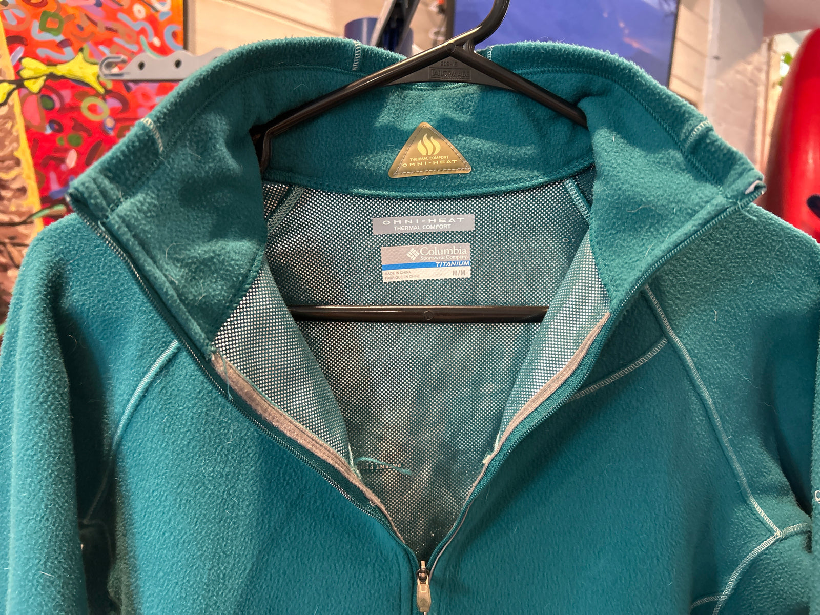 Size M Columbia Omni-Heat Fleece Long sleeve