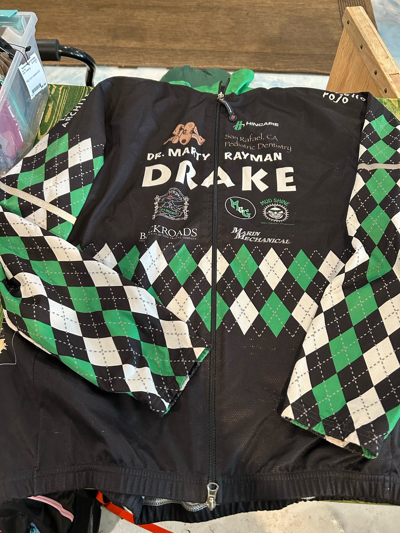 Full Zip Biking jacket mens XXXL