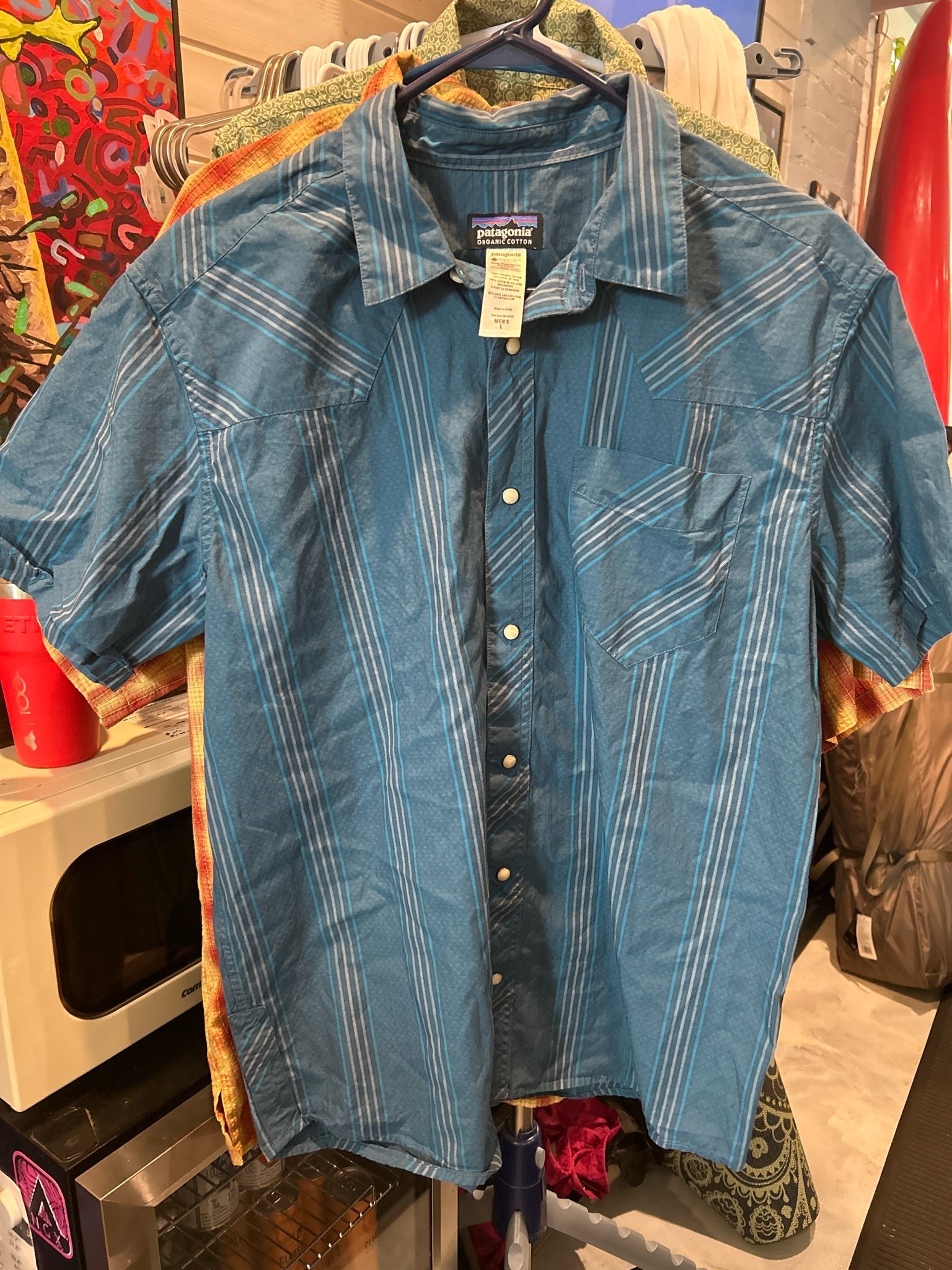 Size L Patagonia Short Sleeve Shirt