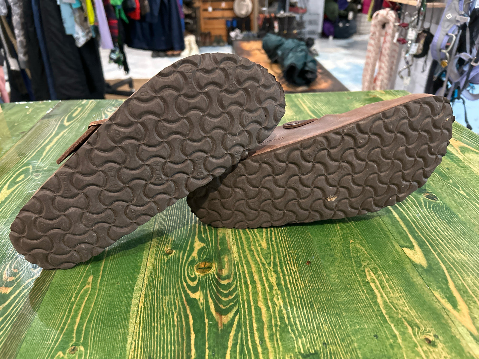 Birkenstock Size 41  Leather Clogs